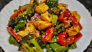 Sauteed Vegetables Recipe  Vegetables stir fry  Healthy and Tasty Vegetable Dish  Diet Recipes [upl. by Mitzie]