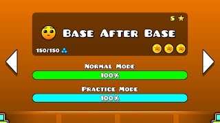 Geometry Dash Walkthrough  Level 5 Base After Base ALL COINS [upl. by Ramona]