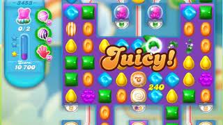 Candy Crush Soda Saga Level 3453 [upl. by Nelleoj]