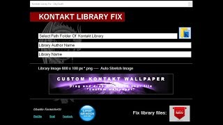 Kontakt Library FIX Utility ITA no library found kontakt [upl. by Annair]