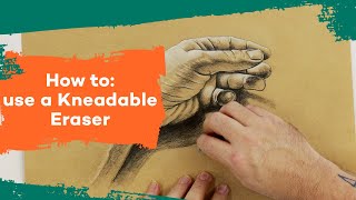 How to use a Kneadable Eraser [upl. by Nhguaval540]