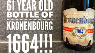 61 Year Old Bottle Of Kronenbourg 1664 Vs Recently Purchased Kronenbourg 1664 FIGHT [upl. by Finley]