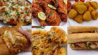 6 Easy Party Snacks Recipes By Recipes Of The World [upl. by Russel]