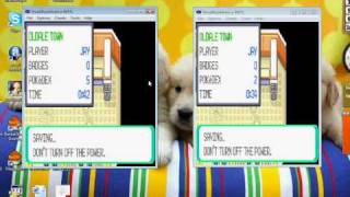 How to trade pokemon using Visual Boy Advance [upl. by Sayed916]