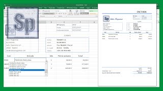 Excel  Crear factura automática en Excel Tutorial en español HD [upl. by Leonardi925]