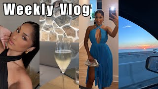 Weekly Vlog  Lit Night Out Lots Of Errands Trying New Restaurant NYFW [upl. by Ahtamas]