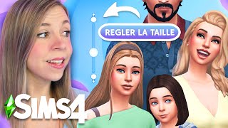 Changer LA TAILLE de vos Sims avec ce mod  😯  SIMS 4 [upl. by Bradman]