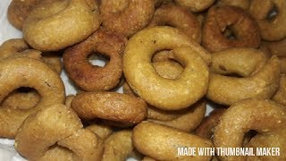 Spicy rava kodubale recipe in kannada  ಚಿರೋಟಿ ರವೆಯ ಕೋಡುಬಳೆ [upl. by Abbotson294]