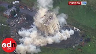 A giant building implosion in Australia goes wrong [upl. by Deaner332]