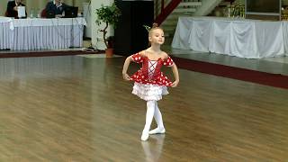 Anastasia 6 years Khachaturian  Variation from Chipollino Ballet [upl. by Noicnecsa871]