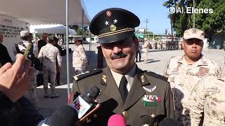 ASUME GENERAL ZUBIA GONZÁLEZ COMANDANCIA DE LA II ZONA MILITAR [upl. by Amlez815]