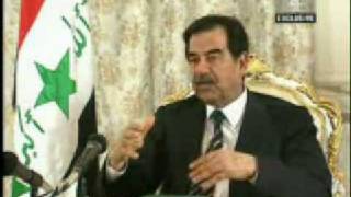 Tony Benns interview with Saddam Hussein 4th February 2003 Part 2 of 3 [upl. by Arriek]