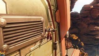 How to get on top of grims garage with the thruster packjetpack in ratchet and clank [upl. by Leon]