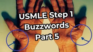 USMLE Step 1 Buzzwords Part 5 [upl. by Ahcrop]