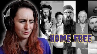 REACTION to Home Free  Sea Shanty Medley [upl. by Annairdna]