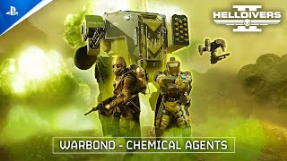 Helldivers 2  Chemical Agents Premium Warbond  PS5 amp PC Games [upl. by Rosenblatt739]