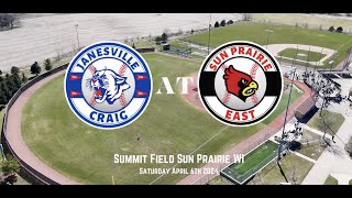 Thrilling Comeback Janesville Craig vs Sun Prairie East Boys Baseball Highlights April 6 2024 [upl. by Ordnas]