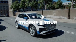 DM Pokalen på tur med Victor Kristiansen hos fansene  AUDI TROPHY TOUR [upl. by Eenttirb]