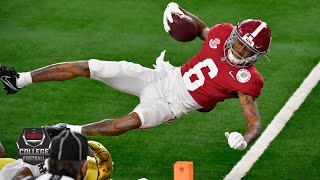 Alabama’s DeVonta Smith Mac Jones dominate Notre Dame HIGHLIGHTS  College Football Playoff [upl. by Leavy]