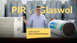 Glaswol vs PIR Welke Isolatie Kies Jij  Warmte en Geluidsisolatie Vergelijking [upl. by Samaj543]