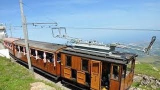 France PaysBasque Ascension de la Rhune par le petit train a Crémaillère [upl. by Trella382]