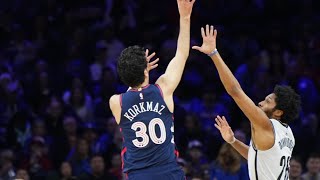 Furkan Korkmaz’ın Brooklyn Nets Maçı Performansı  322024 [upl. by Tatia]