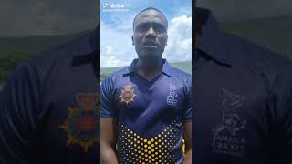 MarlonPinnock interview ONeil weir got 3 for 36 in a match winning game jca limited over [upl. by Phillida]