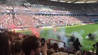 Hamburg Gladbach Pyro Part 2  12518 [upl. by Eclud]