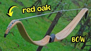 Making a Red Oak Recurve Bow [upl. by Jorge572]