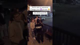 You’re not 16🤣Change 🆔 pic doorman funny downtownhouston viral explore bouncer htx age [upl. by Joell872]