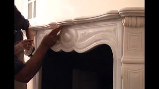 How to Install a Marble Mantel [upl. by Sherburne]