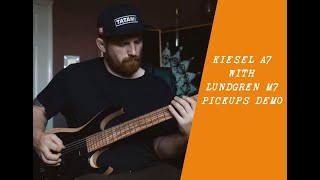 Kiesel Guitars A7 wLundgren M7 pickups and Kiesel Acoustic Saddles demo Kiesel Guitar Review 2020 [upl. by Macleod]