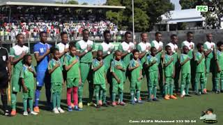 Comores  Namibie au Stade de Moroni CHAN  Hymne Comoros [upl. by Mylander]