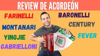 Review Acordeón Farinelli Century Montanari Yingjie Baronelli Gabrielloni Fever etc [upl. by Trilbi620]