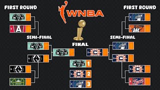 2024 WNBA Playoff Bracket and the Final Predictions [upl. by Nossah]