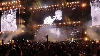 Max Pezzali  Nessun rimpianto live at Milano San Siro 15072022 [upl. by Nitsua747]