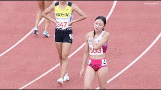 여 일반 400m 준결승 3조  백제왕도 익산 2024 전국육상경기대회 240706 [upl. by Chuipek]