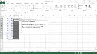 Calculating Growth In Excel  Formula Methods [upl. by Cavallaro189]