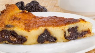 Recette  Clafoutis aux pruneaux [upl. by Tinya]