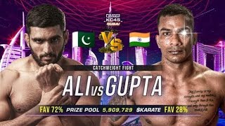 India vs pakistan karate combat fight rizwan ali vs pawan gupta💔 [upl. by Netsoj48]