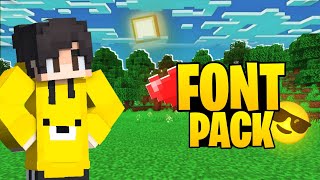 Best And Attractive FONT PACK For Your Gaming Videos  Unique Fonts [upl. by Lucille]