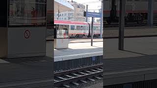 EC Wien Hbf ÖBB 1216 railjet SIEMENS TAURUS SBB kocsikkal [upl. by Sorenson]