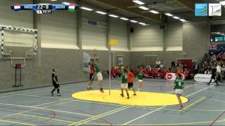 World Korfball Championships 2015  Netherlands v Hungary  Extended Highlights [upl. by Lon]