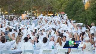 Exclusive Diner en blanc picnic comes to Sacramento [upl. by Yukio191]