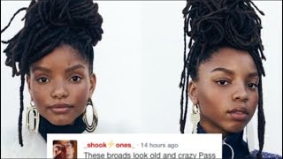 The WITE Community CANCELS Chloe amp Halle For TAKING WITE Culture [upl. by Mcallister]