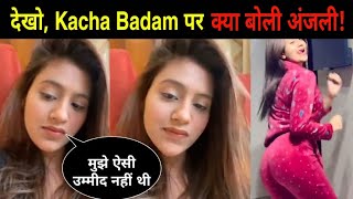 Kacha badam पर Anjali Arora का बयान  NOOK POST kachabadam pushpa pushparaj srivalli [upl. by Hinch]