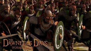 ROHAN DEFENDS THE PASS OF DUNHARROW  Dawnless Days Total War Multiplayer Siege [upl. by Netnert]