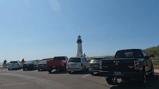 Stunningly beautiful Yaquina Bay Lighthouse Last Friday Afternoon pnw oregon oregoncoast [upl. by Krigsman497]