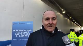 Nuovo sottopasso di Lainate parla dall’Ingegner Luca Fontana [upl. by Rosio]