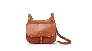 Patricia Nash London Leather Saddle Bag [upl. by Sixela]